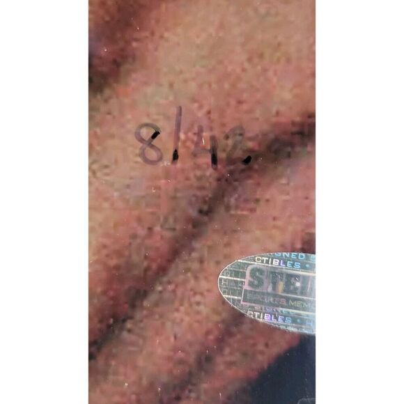 2007 Super Bowl XLII N.Y. Giants Team Autograph Framed Photo - #8/42. MAKE OFFER - Picture 7 of 16